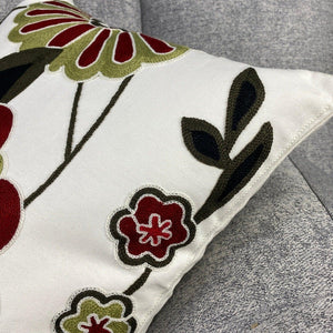 Funda de cojín árabe estilo floral MK9