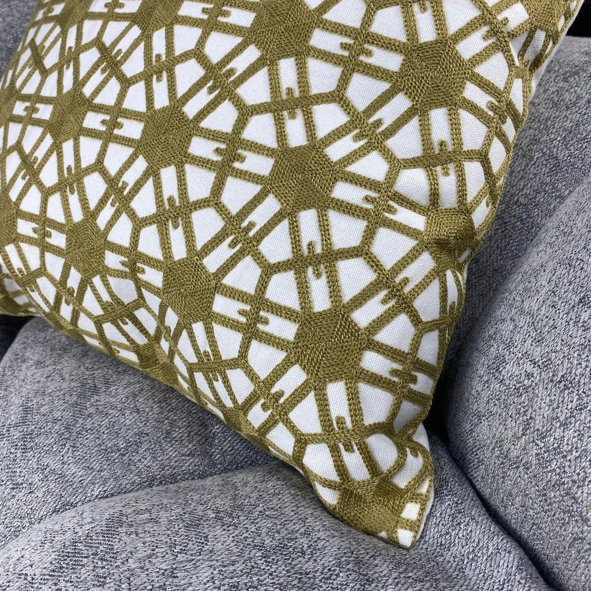 Funda de cojín árabe geometría andalusí MK7