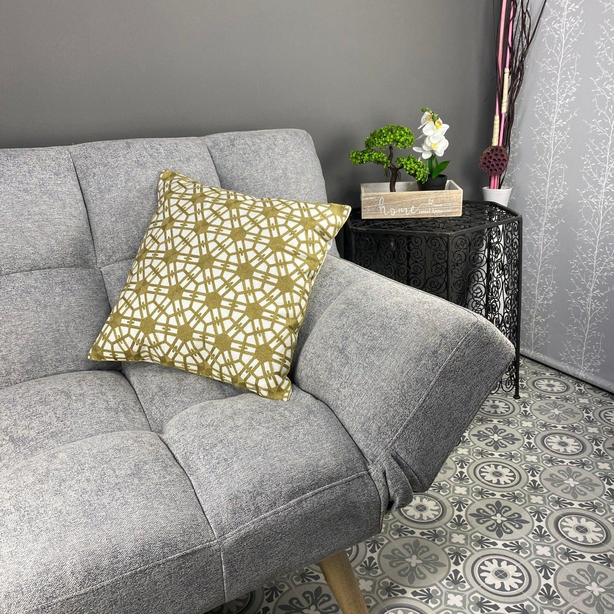 Funda de cojín árabe geometría andalusí MK7