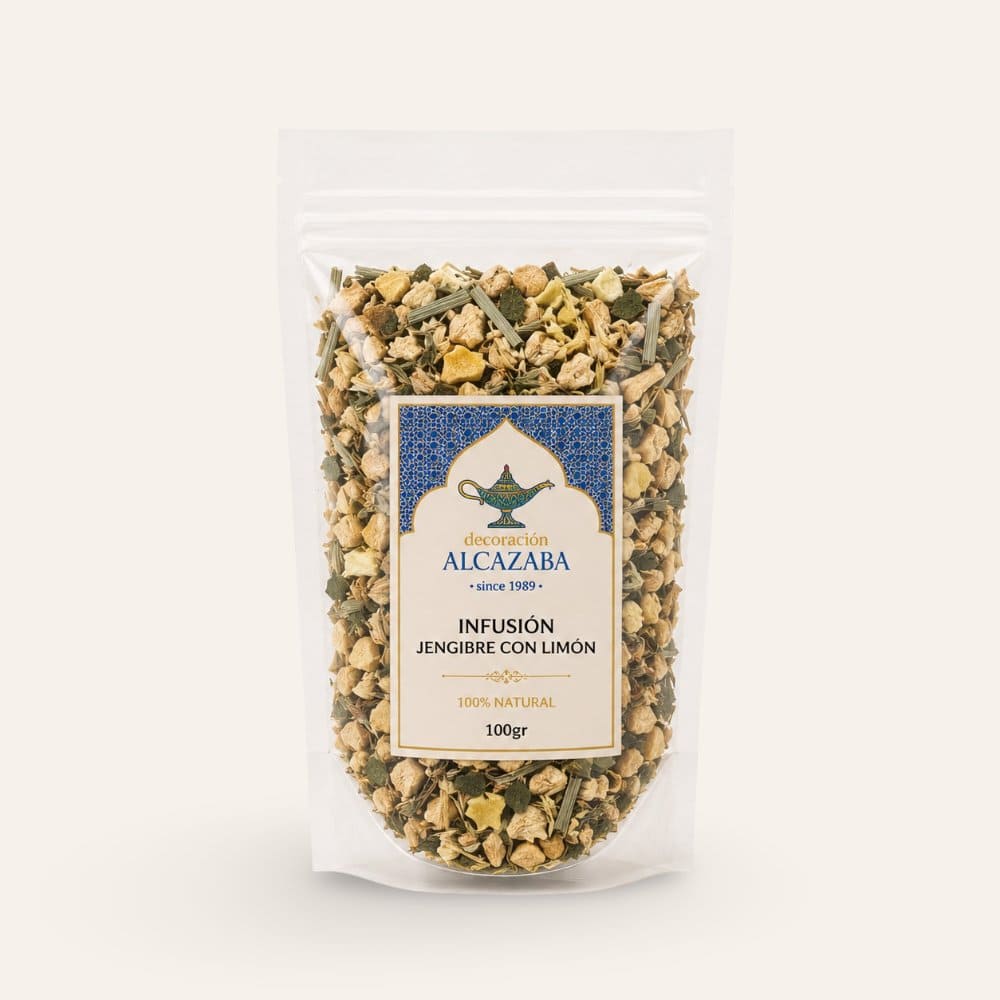 infusión jengibre limón 100g