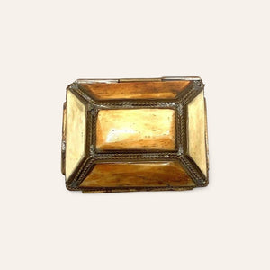 joyero marroquí rectangular hueso planta