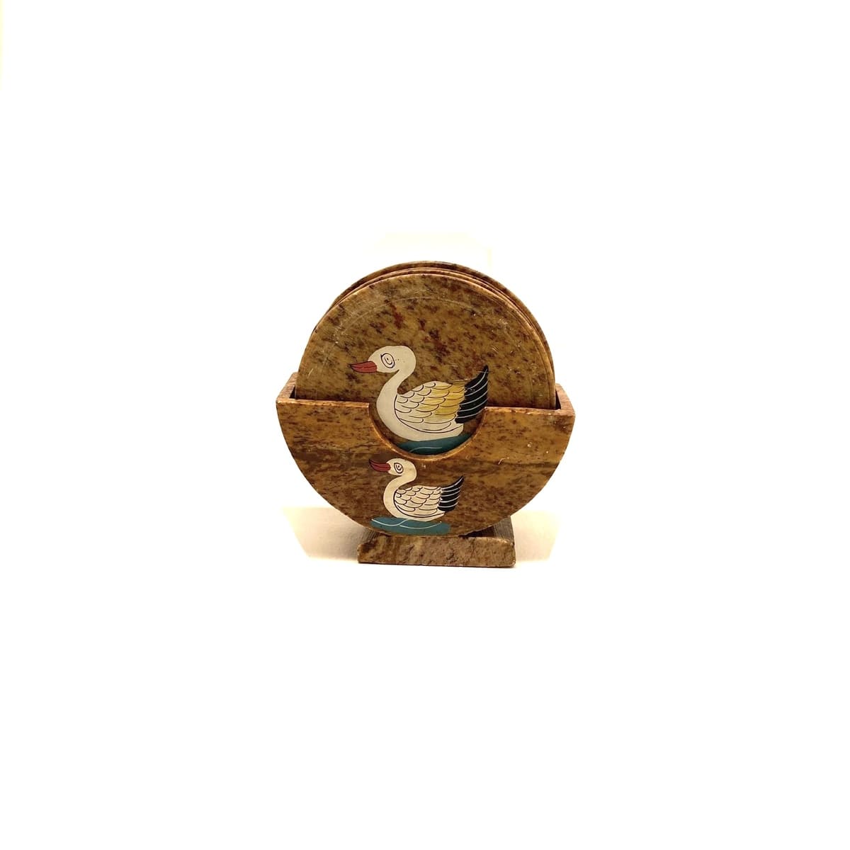 Conjunto de 6 bases para copos Onix Duck