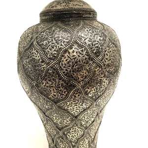 Lámpara Marroquí Botella de Alpaca base