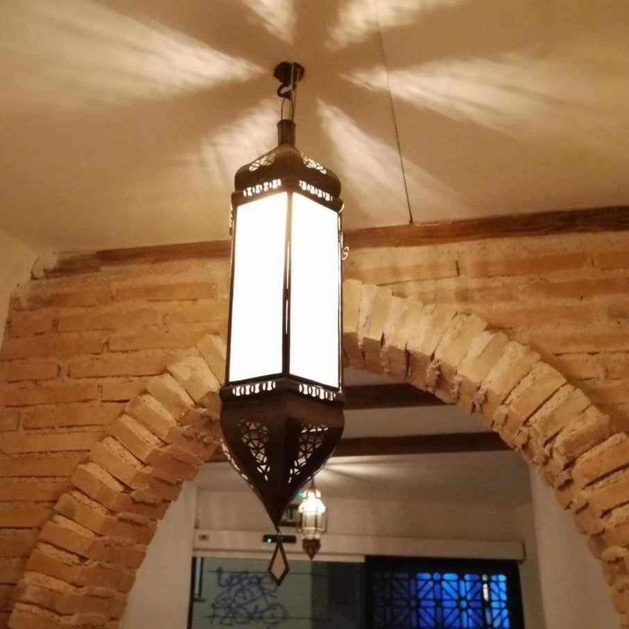 Lámpara Marroquí de Techo Diseño Aboukamal