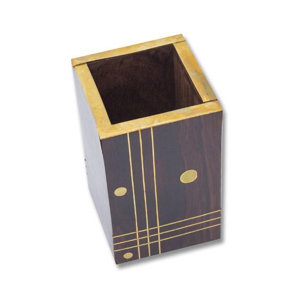 Lapicero Árabe de Madera y Latón - Marrakech