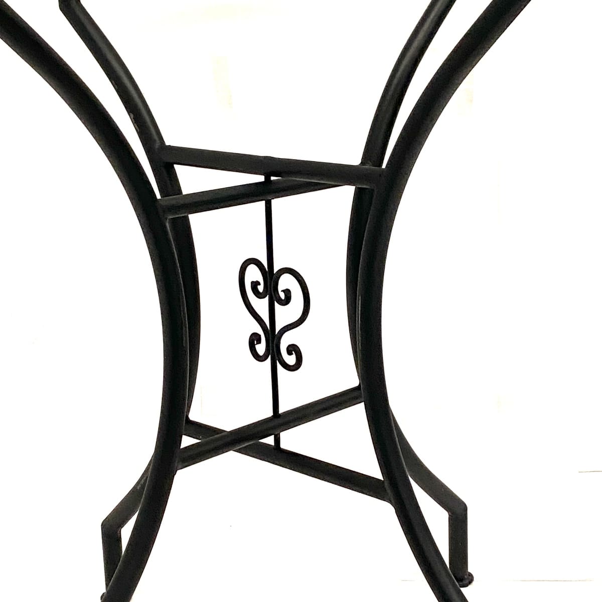 mesa mosaico marroquí verde beige 60x60