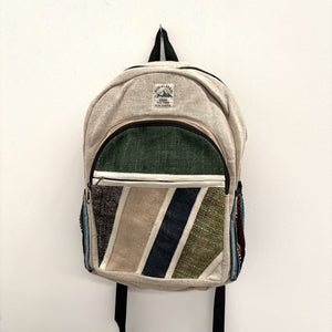 mochila cáñamo artesana grande