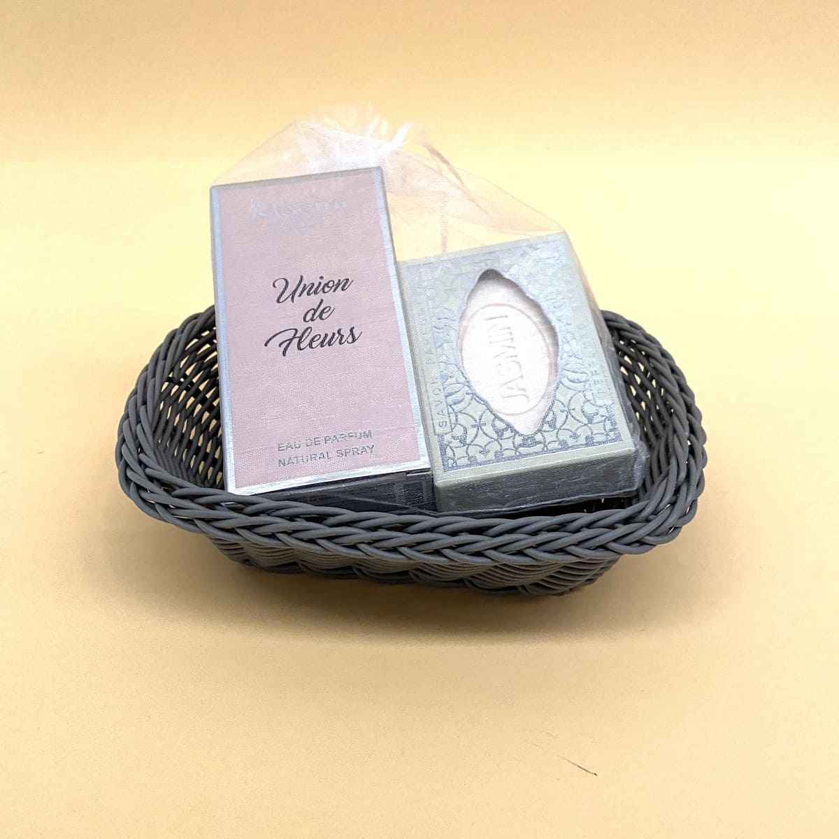 Cesta de perfume árabe feminino MADINI Union de Fleurs + sabonete
