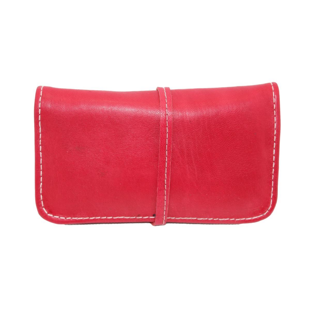 Pitillera marroquí de cuero natural - 7 colores