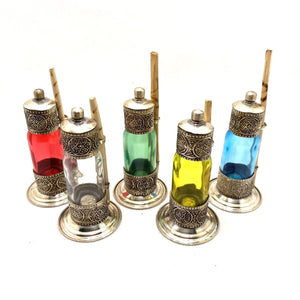 Porta-Kohl de Alpaca Marroquina e Cristal