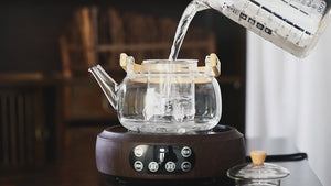 tetera borosilicato video