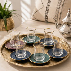 RAKLE juego vasos turcos multicolor lifestyle
