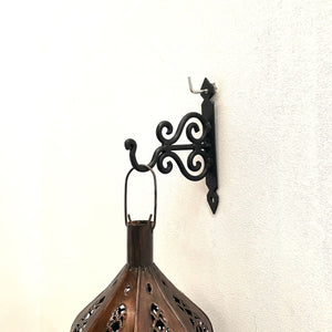 soporte lámparas árabes 10cm pared