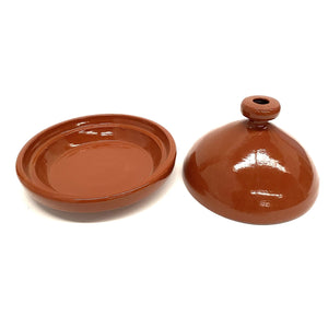Tagine bereber esmaltado detalle