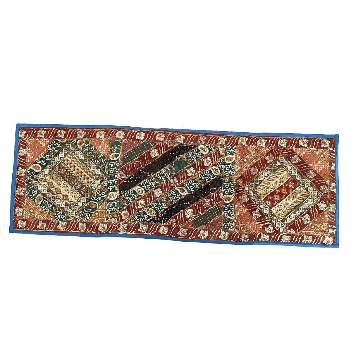 Tapiz rectangular 150x50 azul