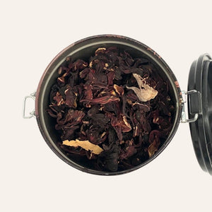 té rojo hibisco