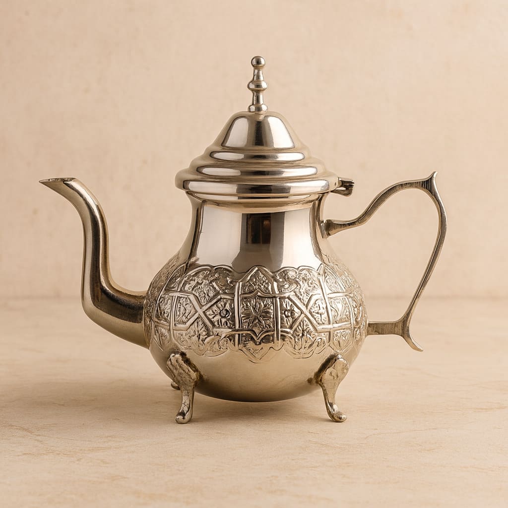 tetera marroquí alpaca grande