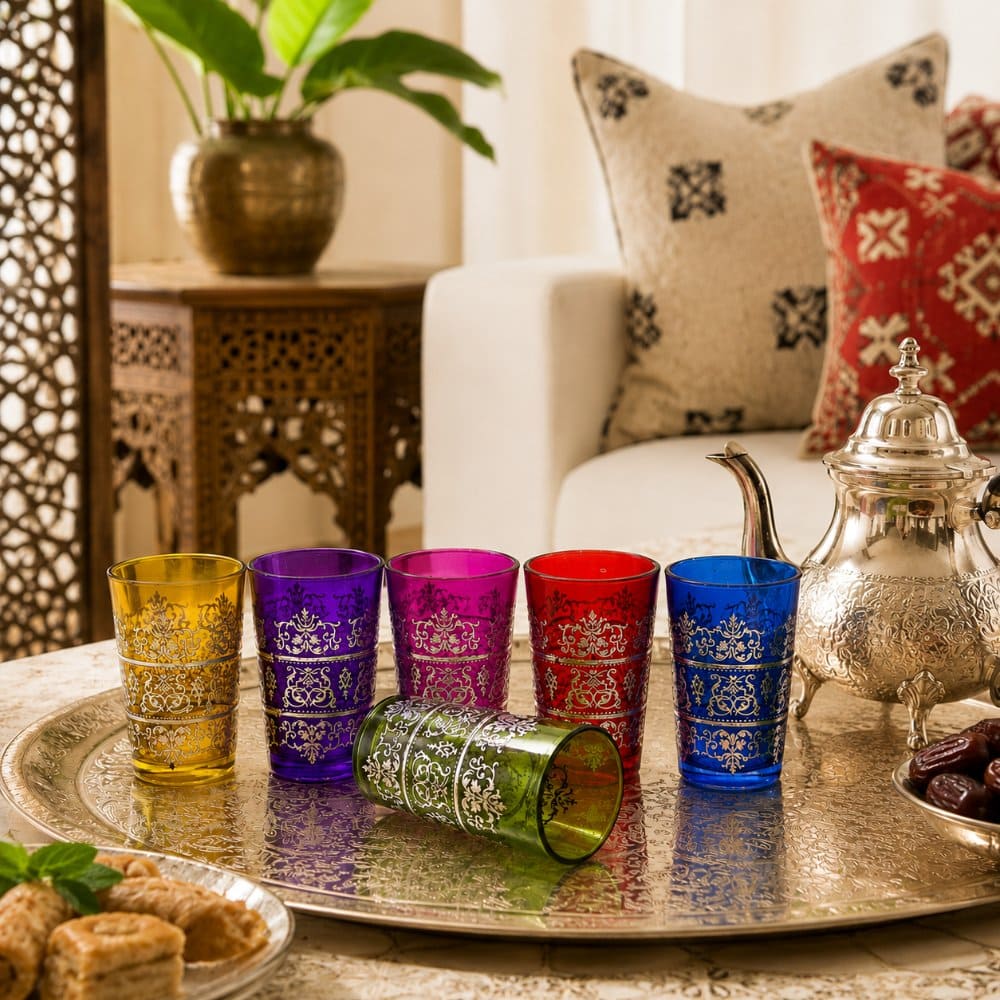 vasos de té moruno FIDDA lifestyle